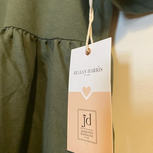 Green Ruffle Dress - Picture 3 of 4